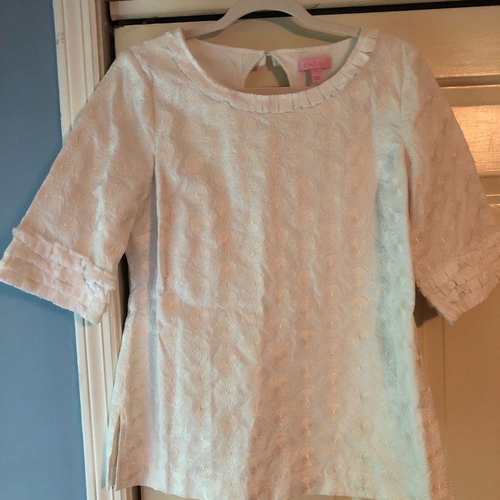 Lilly Pulitzer White Top